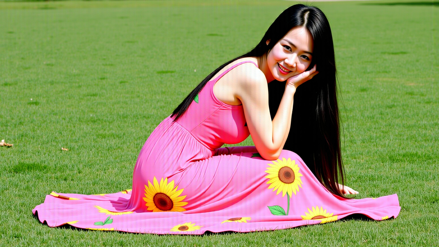 AI-generated face with uncanny artifacts